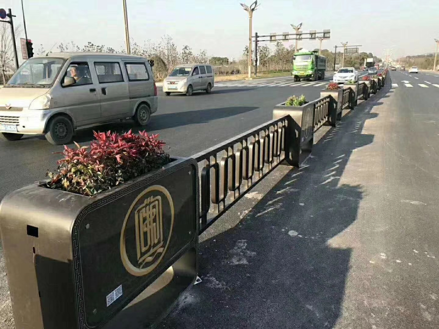合肥鋁合金塑木花箱廠
