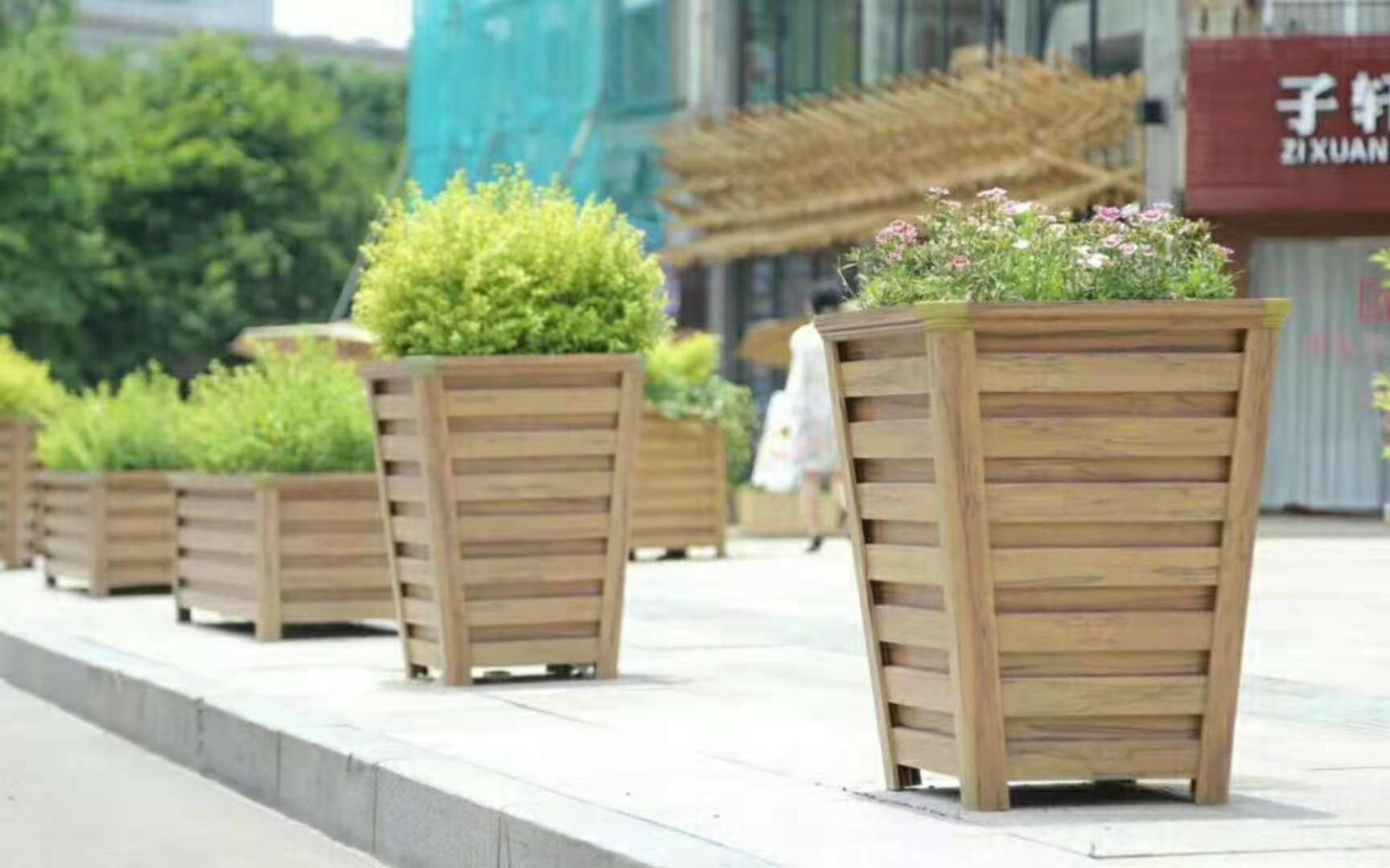 蘭州不銹鋼大堂花缽