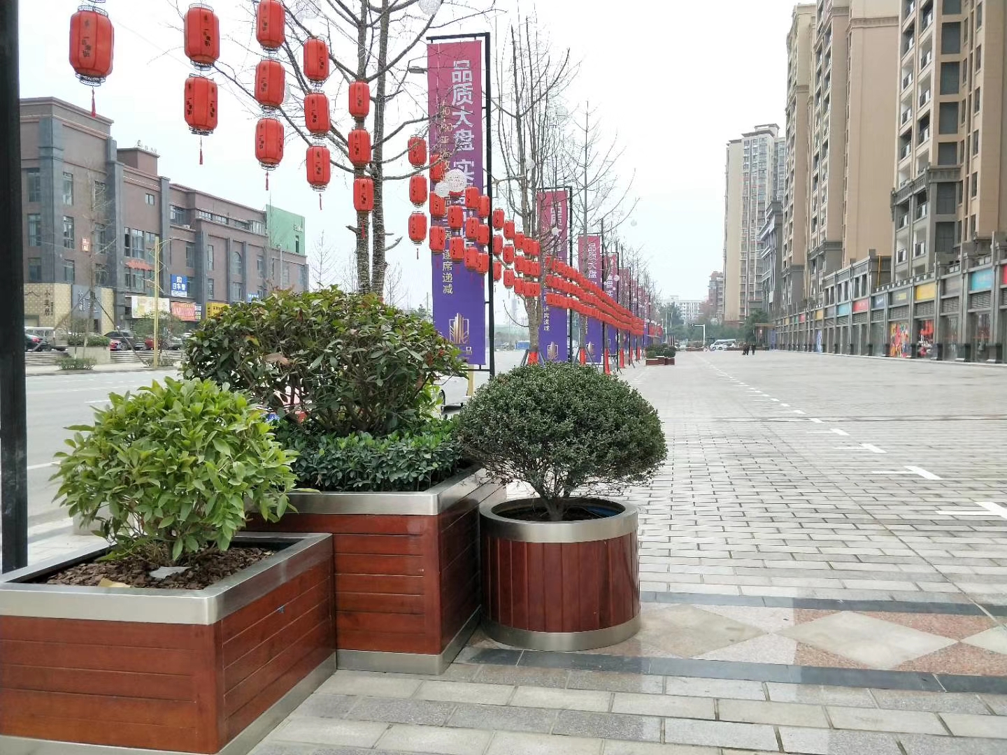漢中防腐木是木花箱